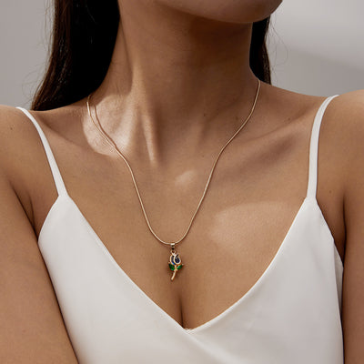 Elegant Tulip Necklace For Women