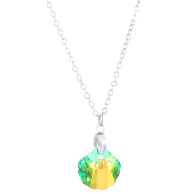 Blue HAILANG Sun Water Drop Pendant Necklace For Women